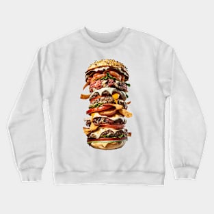 The Ultimate Hamburger EVER Crewneck Sweatshirt